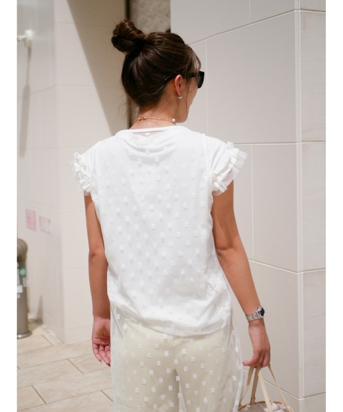 BeBeoD(べベッド)の「フリルチュールロゴTシャツ(Tシャツ/カットソー・メンズ・B/C/D/E/A・フリー)」の13枚目の写真