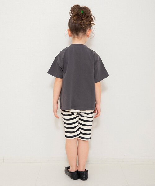 BREEZE(ブリーズ)の「【WEB限定】ネオンロゴ半袖Tシャツ(Tシャツ/カットソー・キッズ・ピンク/チャコール/サックスブルー・90/100/110/120/130/140/150)」の6枚目の写真