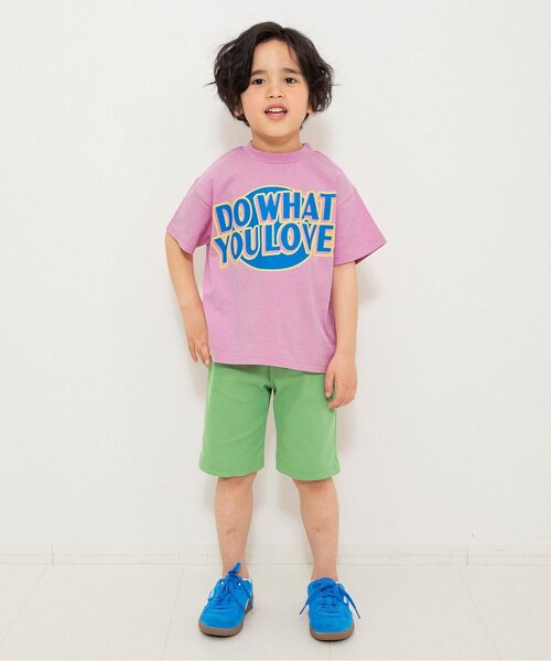 BREEZE(ブリーズ)の「【WEB限定】ネオンロゴ半袖Tシャツ(Tシャツ/カットソー・キッズ・ピンク/チャコール/サックスブルー・90/100/110/120/130/140/150)」の7枚目の写真