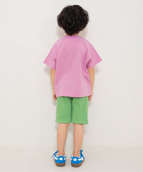 BREEZE(ブリーズ)の「【WEB限定】ネオンロゴ半袖Tシャツ(Tシャツ/カットソー・キッズ・ピンク/チャコール/サックスブルー・90/100/110/120/130/140/150)」の8枚目の写真