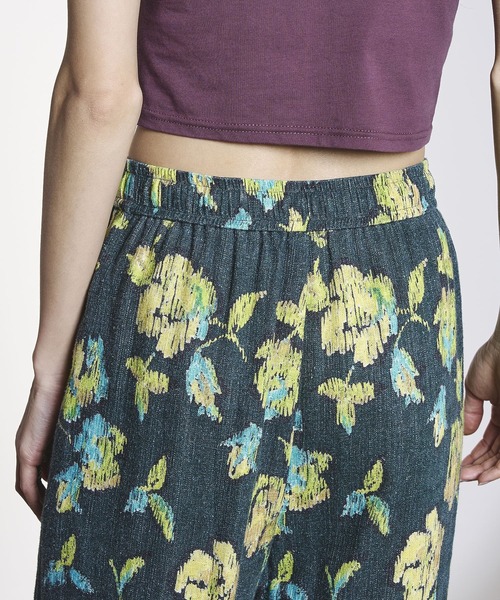 ROSE BUD(ローズバッド)の「ROSE PRINT PANTS(その他パンツ・レディース・ダークオリーブ/オフホワイト・ONE SIZE)」の19枚目の写真