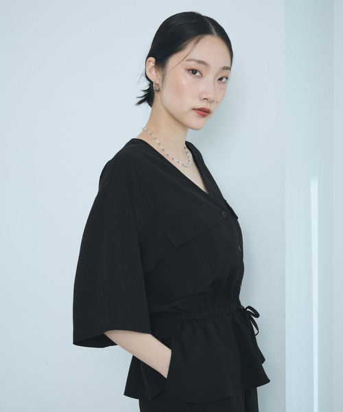 LEPSIM(レプシィム)の「マルチメリットオールインワン 637694(つなぎ/オールインワン・レディース・ブラウン/ブラック・FREE)」の22枚目の写真