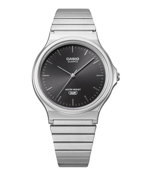 CASIO(カシオ)の「CASIO Collection / MQ-24DA-1AJF(アナログ腕時計・メンズ・ブラック×シルバー・FREE)」の2枚目の写真
