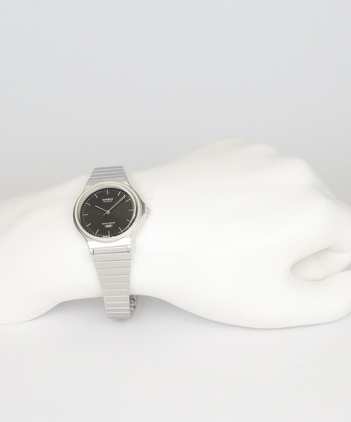 CASIO(カシオ)の「CASIO Collection / MQ-24DA-1AJF(アナログ腕時計・メンズ・ブラック×シルバー・FREE)」の10枚目の写真