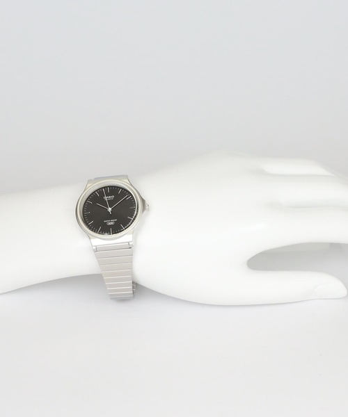 CASIO(カシオ)の「CASIO Collection / MQ-24DA-1AJF(アナログ腕時計・メンズ・ブラック×シルバー・FREE)」の12枚目の写真