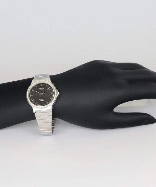 CASIO(カシオ)の「CASIO Collection / MQ-24DA-1AJF(アナログ腕時計・メンズ・ブラック×シルバー・FREE)」の13枚目の写真