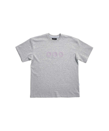 EVDロゴハーフTシャツ（メランジグレー）
