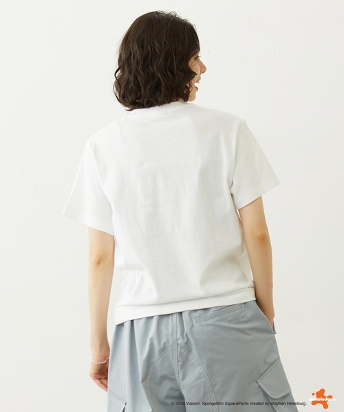 MILKFED.(ミルクフェド)の「MILKFED. / SPONGEBOB SQUAREPANTS S/S TEE(Tシャツ/カットソー・レディース・ホワイト・ONE SIZE)」の4枚目の写真