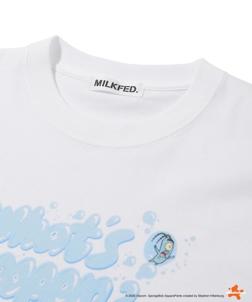 MILKFED.(ミルクフェド)の「MILKFED. / SPONGEBOB SQUAREPANTS S/S TEE(Tシャツ/カットソー・レディース・ホワイト・ONE SIZE)」の10枚目の写真