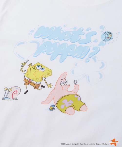MILKFED.(ミルクフェド)の「MILKFED. / SPONGEBOB SQUAREPANTS S/S TEE(Tシャツ/カットソー・レディース・ホワイト・ONE SIZE)」の11枚目の写真