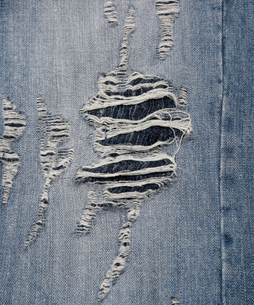 KIJIKO(キジコ)の「ke615. Vintage Damage Denim(デニムパンツ・レディース・ブルー系その他・SMALL/MEDIUM/LARGE)」の4枚目の写真