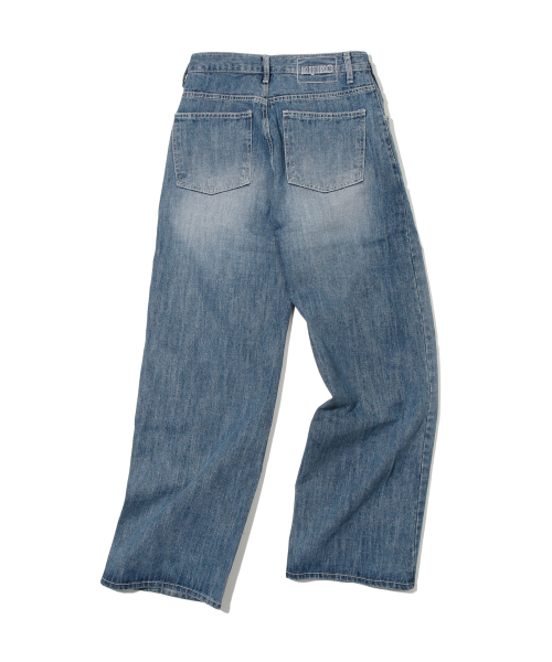 KIJIKO(キジコ)の「ke615. Vintage Damage Denim(デニムパンツ・レディース・ブルー系その他・SMALL/MEDIUM/LARGE)」の7枚目の写真