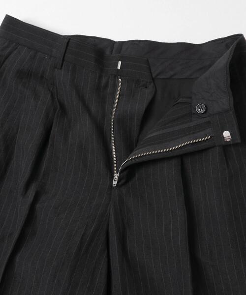 URBAN RESEARCH(アーバンリサーチ)の「new basic WOOL LINEN TROUSER(その他パンツ・メンズ・ブラック/ストライプ・LARGE/MEDIUM/X-LARGE)」の7枚目の写真
