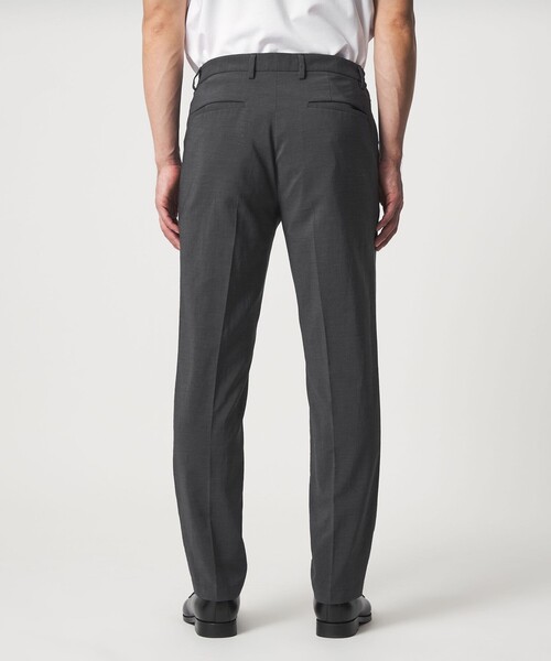UNITED ARROWS(ユナイテッドアローズ)の「タフタ サイドシャーリング 1プリーツ パンツ UA COZY ウォッシャブル ヨコストレッチ(スラックス・メンズ・モカ/ダークグレー/ネイビー・XL/L/M/XXL/S)」の13枚目の写真