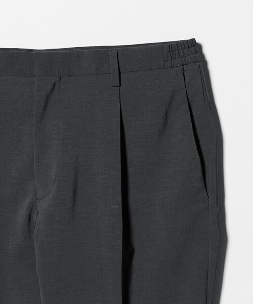UNITED ARROWS(ユナイテッドアローズ)の「タフタ サイドシャーリング 1プリーツ パンツ UA COZY ウォッシャブル ヨコストレッチ(スラックス・メンズ・モカ/ダークグレー/ネイビー・XL/L/M/XXL/S)」の15枚目の写真