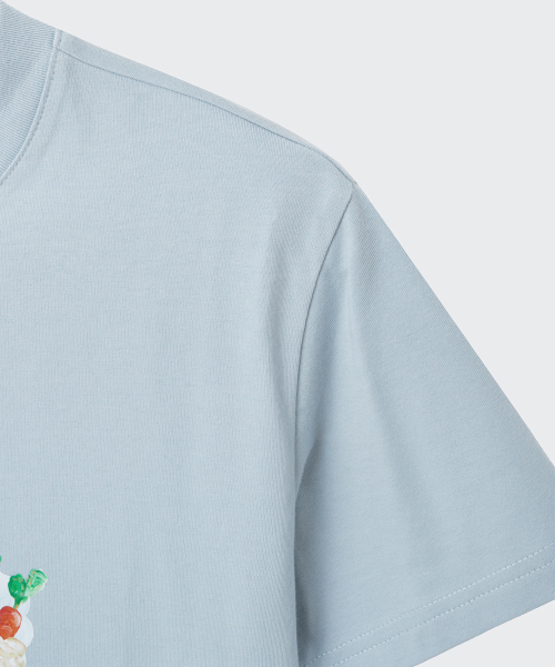 MUSINSA STANDARD KIDS（ムシンサスタンダードキッズ）の「[スロコースターコラボ] リラックスドTシャツ2パック6（Tシャツ/カットソー・レディース・その他・120/130/140/150/160）」の6枚目の写真