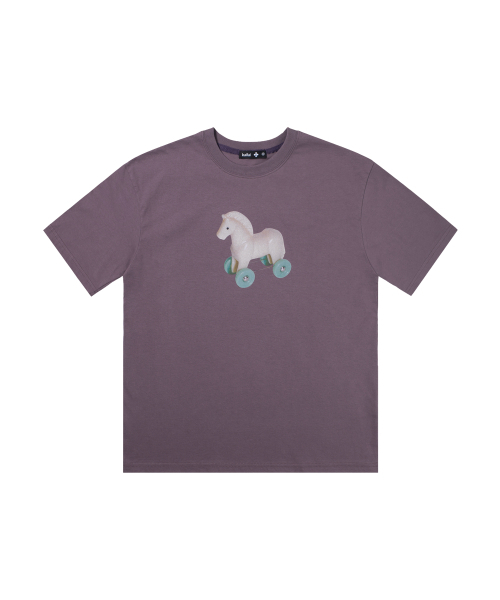 kaifai(カイファイ)の「ミルクポニー 半袖Tシャツ (ダスティプラム) K26QB229(Tシャツ/カットソー・レディース・その他・MEDIUM/LARGE)」の5枚目の写真
