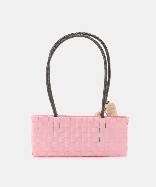EDIT. FOR LULU(エディットフォールル)の「【HEART MADE for LULU】 Small Shoulder Bag(かごバッグ・レディース・ベージュ/ピンク・FREE)」の13枚目の写真