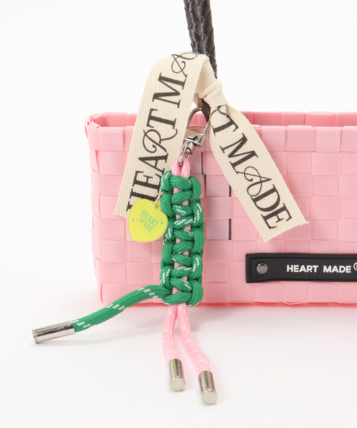 EDIT. FOR LULU(エディットフォールル)の「【HEART MADE for LULU】 Small Shoulder Bag(かごバッグ・レディース・ベージュ/ピンク・FREE)」の16枚目の写真
