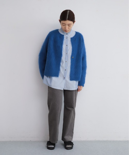 NOMBRE IMPAIR（ノンブルアンペール）の「変形コーデュロイ　フレアパンツ（その他パンツ・レディース・ホワイト/グレー/カーキ/ピンク・M/L/SMALL）」の20枚目の写真