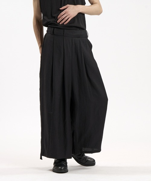NO ID.（ノーアイディ）の「【NO ID.】2 Tuck Easy Baggy Trousers / 2タック イージー バギー トラウザーズ（その他パンツ・メンズ・グレー/ブラック/ブルーグレー・2/1）」の6枚目の写真