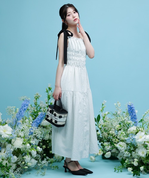 シャーリングキャミワンピース（ワンピース）｜JILL by JILL STUART