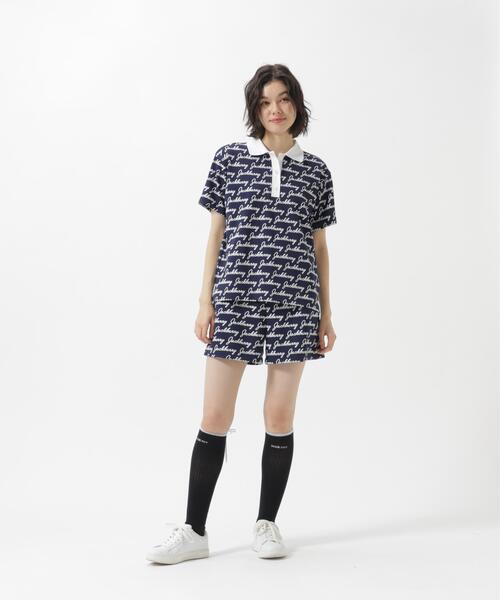 Jack Bunny!!(ジャックバニー)の「【Jack Bunny!!】Pe/Nyロゴジャガード ショートパンツ(その他パンツ・レディース・ネイビー/グリーン・MEDIUM/LARGE/SMALL)」の3枚目の写真