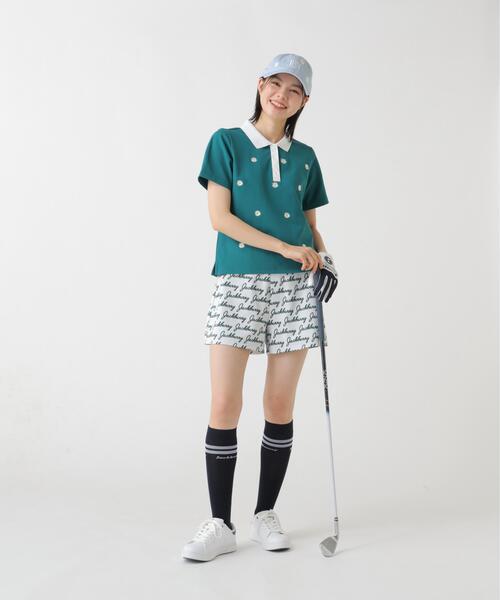 Jack Bunny!!(ジャックバニー)の「【Jack Bunny!!】Pe/Nyロゴジャガード ショートパンツ(その他パンツ・レディース・ネイビー/グリーン・MEDIUM/LARGE/SMALL)」の14枚目の写真