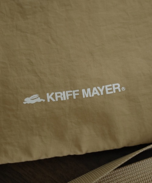 KRIFF MAYER(クリフメイヤー)の「KRIFF MAYER 撥水加工 超多機能 マルチ サコッシュ バッグ 男女兼用(ショルダーバッグ・メンズ・ブラック/ベージュ・FREE)」の5枚目の写真