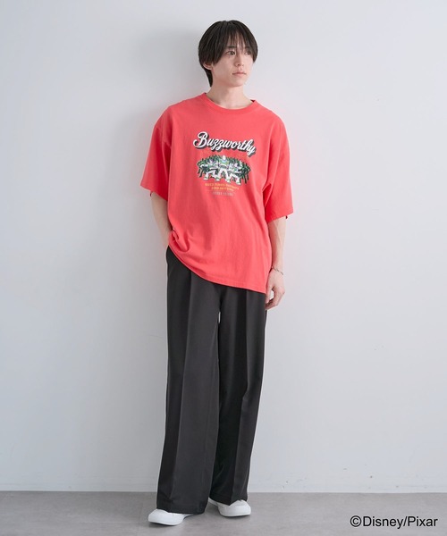 Green Parks(グリーンパークス)の「トイストーリー/ヴィンテージ風Tシャツ(Tシャツ/カットソー・レディース・チャコールグレー/レッド・FREE)」の15枚目の写真