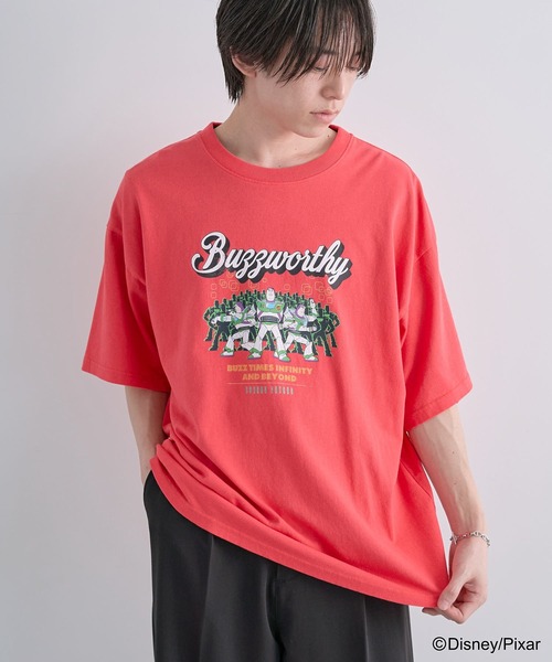 Green Parks(グリーンパークス)の「トイストーリー/ヴィンテージ風Tシャツ(Tシャツ/カットソー・レディース・チャコールグレー/レッド・FREE)」の18枚目の写真