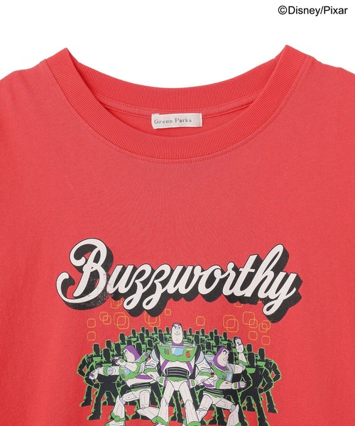 Green Parks(グリーンパークス)の「トイストーリー/ヴィンテージ風Tシャツ(Tシャツ/カットソー・レディース・チャコールグレー/レッド・FREE)」の20枚目の写真