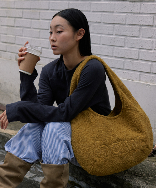 HAVEAWHALE(ハブアホエール)の「boucle pebble bag (MU)(ショルダーバッグ・レディース・その他・FREE)」の5枚目の写真