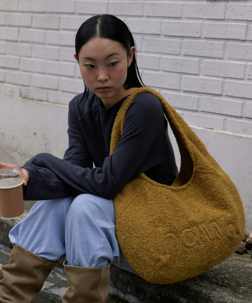 HAVEAWHALE(ハブアホエール)の「boucle pebble bag (MU)(ショルダーバッグ・レディース・その他・FREE)」の6枚目の写真