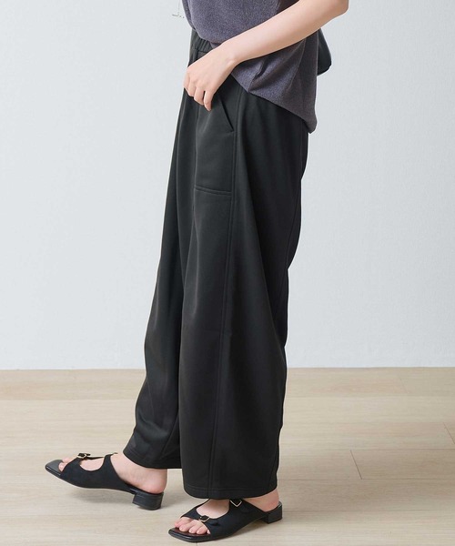 laulea(ラウレア)の「綿タッチ裏毛 250g 裏毛コクーンパンツ(スウェットパンツ・レディース・ブラック/グレー/ダークグレー・L/M)」の22枚目の写真