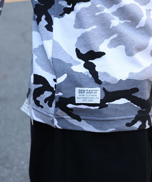 BEN DAVIS(ベンデイビス)の「【BEN DAVIS】SCRIPT VNTG L/S TEE (REG) / ロンT 長袖 刺繍 ビスネーム ヴィンテージ加工 レギュラーフィット ユニセックス(Tシャツ/カットソー・メンズ・ホワイト/ミント/グレー/ピンク/ブラック/その他1/ネイビー・SMALL/MEDIUM/LARGE/X-LARGE)」の14枚目の写真