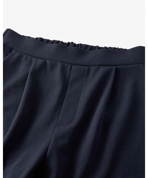 DoCLASSE（ ドゥクラッセ）の「ストレッチジョーゼット・ストレートパンツ（その他パンツ・レディース・ブラウン/ブラック/ダークネイビー・L/M/S）」の12枚目の写真