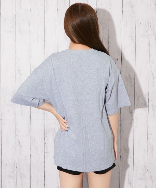 GORGE(ゴージ)の「《デニムビスチェドッキング》Tシャツ/Y2K/春夏/全3色(Tシャツ/カットソー・レディース・グレー/ブラック/オフホワイト・F)」の13枚目の写真