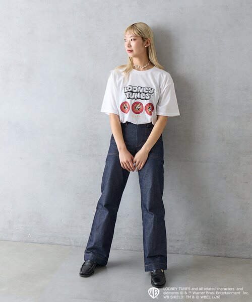 BIRTHDAY BAR(バースデイバー)の「BIRTHDAY BAR/LOONEY TUNES/Tシャツ(Tシャツ/カットソー・レディース・ホワイト・X-LARGE/MEDIUM)」の3枚目の写真
