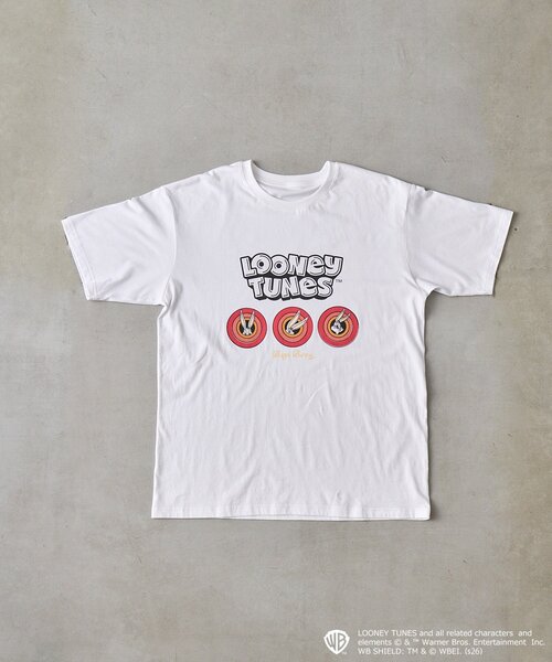 BIRTHDAY BAR(バースデイバー)の「BIRTHDAY BAR/LOONEY TUNES/Tシャツ(Tシャツ/カットソー・レディース・ホワイト・X-LARGE/MEDIUM)」の5枚目の写真