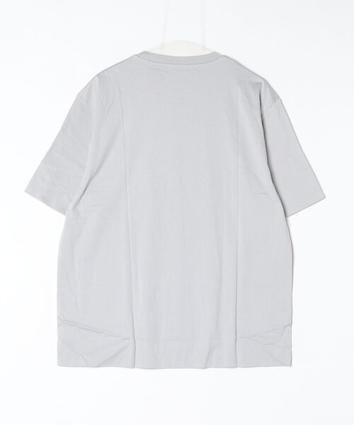 three dots(スリードッツ)の「ミルキージャージー Tシャツ(Tシャツ/カットソー・メンズ・ライトグレー・LARGE)」の15枚目の写真