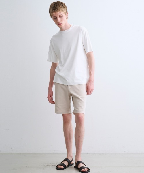 three dots(スリードッツ)の「ミルキージャージー Tシャツ(Tシャツ/カットソー・メンズ・ライトグレー・LARGE)」の10枚目の写真