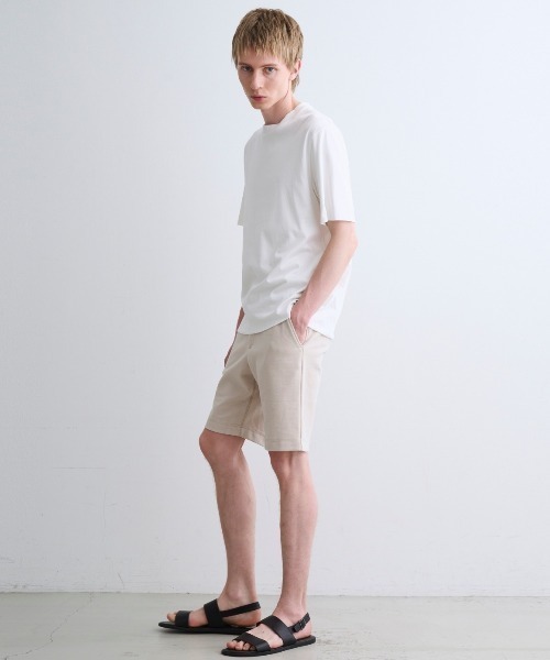 three dots(スリードッツ)の「ミルキージャージー Tシャツ(Tシャツ/カットソー・メンズ・ライトグレー・LARGE)」の11枚目の写真