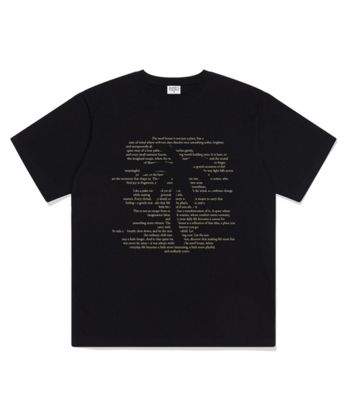 THEMORFHOUSE(ザモーフハウス)の「ファームツリー テキスト オーバーサイズ 半袖Tシャツ ブラック(Tシャツ/カットソー・レディース・その他・SMALL/MEDIUM/LARGE)」の1枚目の写真