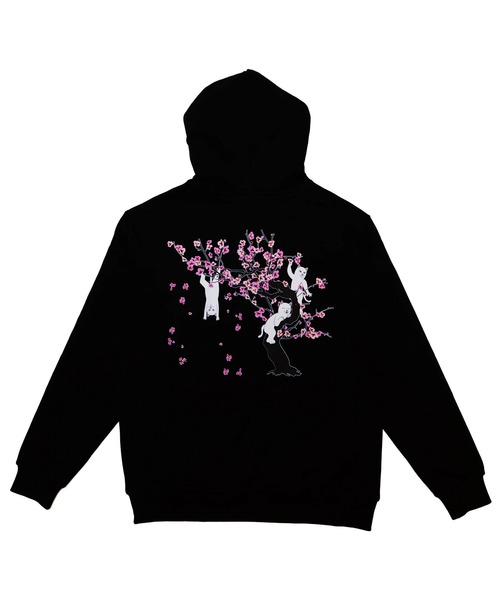 RIPNDIP(リップンディップ)の「CHERRY BLOSSOM HOODIE(パーカー・メンズ・ブラック・XX-LARGE)」の1枚目の写真