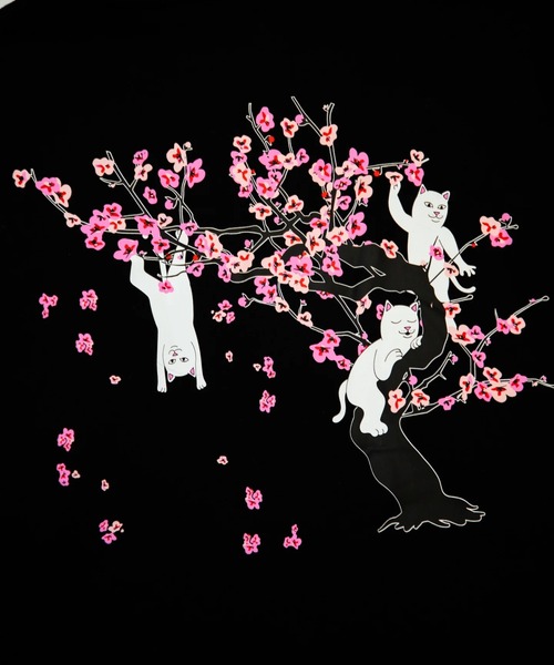 RIPNDIP(リップンディップ)の「CHERRY BLOSSOM HOODIE(パーカー・メンズ・ブラック・XX-LARGE)」の2枚目の写真