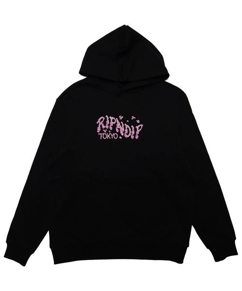 RIPNDIP(リップンディップ)の「CHERRY BLOSSOM HOODIE(パーカー・メンズ・ブラック・XX-LARGE)」の3枚目の写真