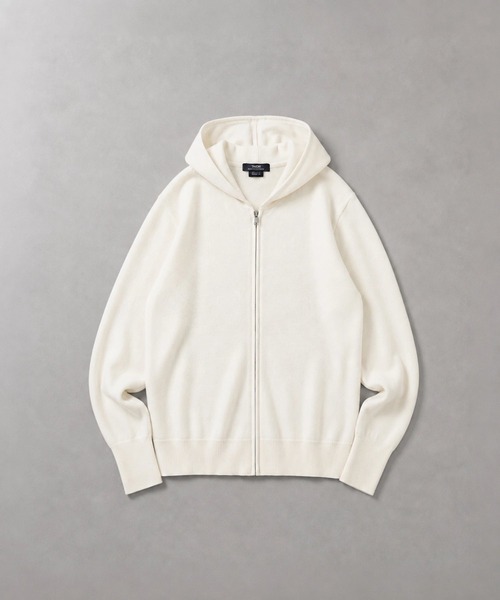 TAION(タイオン)の「【TAION(タイオン)】〈ウィメンズ〉シティ フルジップ カシミヤパーカー(パーカー・レディース・ブラック・L/M)」の19枚目の写真