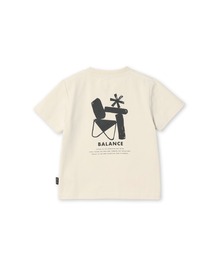 Snow Peak | Snow Peak / Elemental Balance T-Shirt Kids プリントTシャツ キッズ(Tシャツ/カットソー)