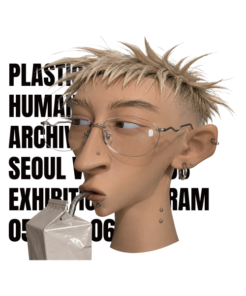 LAUGHER(ラファー)の「プラスチックヒューマンTシャツ - ホワイト(Tシャツ/カットソー・レディース・ホワイト・MEDIUM/LARGE/X-LARGE)」の11枚目の写真